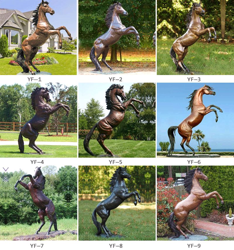 Hot Sale Bronze Horse Ornaments with Competitive Price BOKK-218