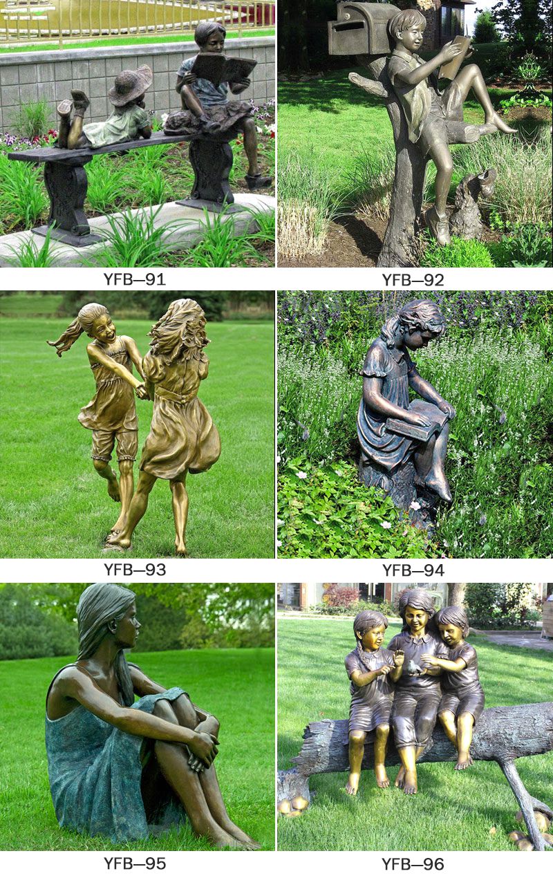 Customized Famous Bronze Mermaid Statue for Outdoor Decoration BOKK-707