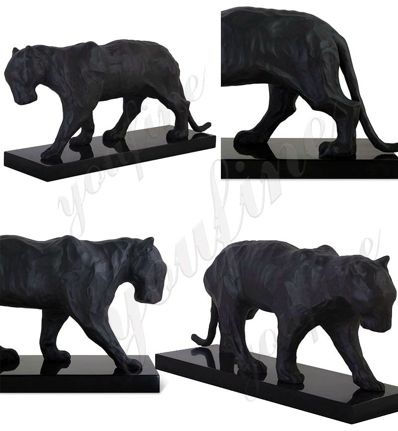 Large Bronze Leopard Statue for Outdoor Decoration BOKK-721