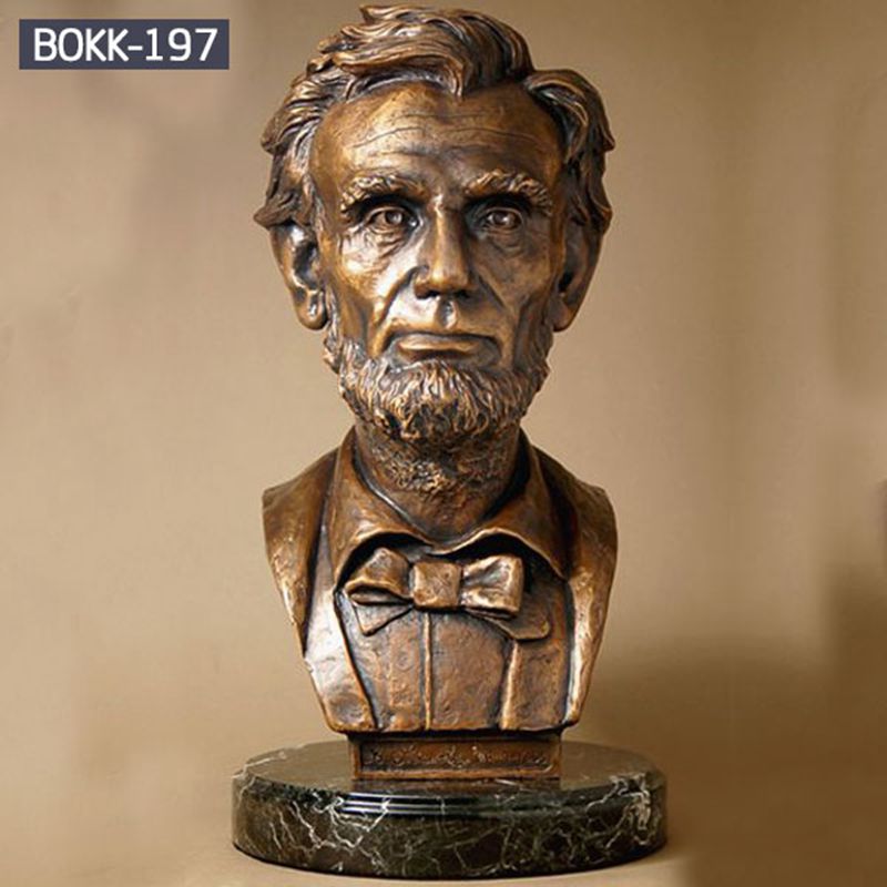 Cheap Best Bronze Old Gentleman Bust Statue for Sale BOKK-197