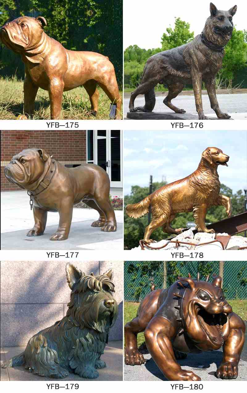 Famous Bronze Pet Dog Fala Statue of U.S. President Franklin Roosevelt in FDR Memorial BOKK-309