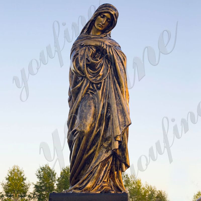 Classic Famous Bronze Virgin Mary Statue with Lowest Price BOKK-636