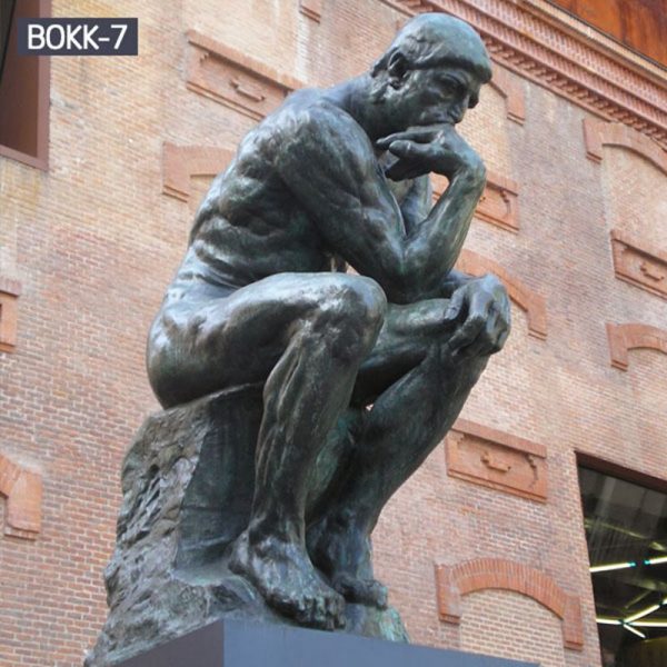 Famous Bronze Thinker Statue