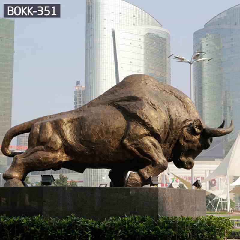 Customized Huge Bronze Bull Statue with Competitive Price BOOK-351