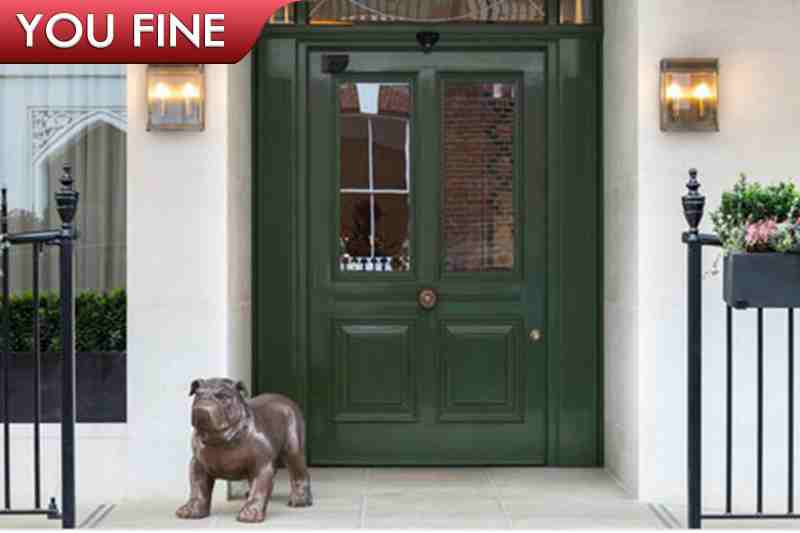 Feedback of Our Bronze Bulldog Statue from Customer