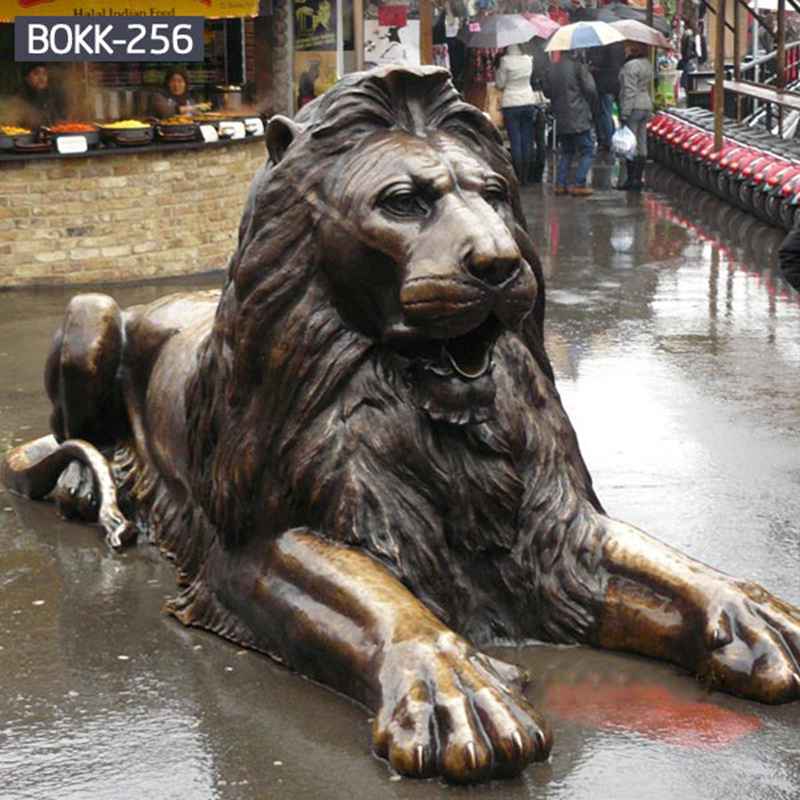 Classic Bronze Lion Statue Animal Sculpture from Factory BOKK-256