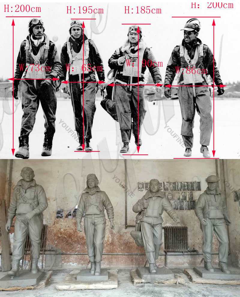Memorial Military Soldier Sculpture Supplier BOKK-35