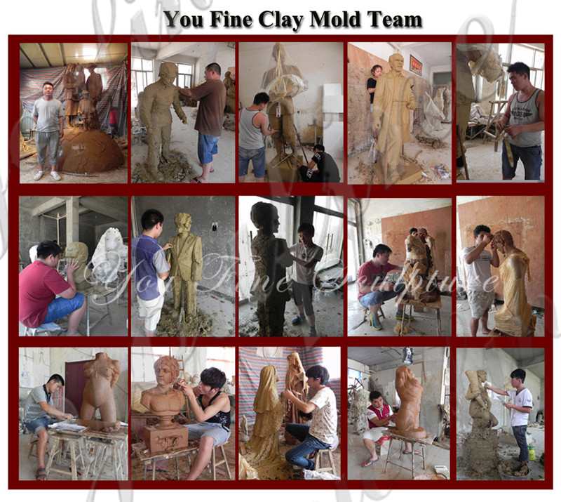 Memorial Soldier Outdoor Standing Bronze Statue for Sale BOKK-40