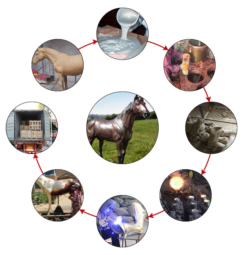 Sitting Bronze Memorial Soldier Statue Monument Manufacturer BOKK-41