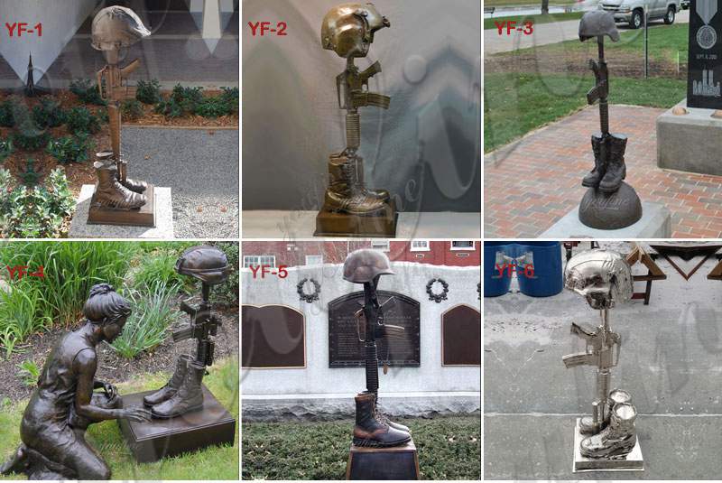 Soldier Outdoor Standing Bronze Statue for Sale BOKK-40