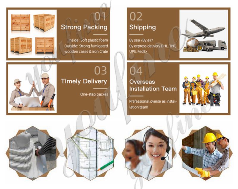 Customized Outdoor Bronze Military Man Soldiers