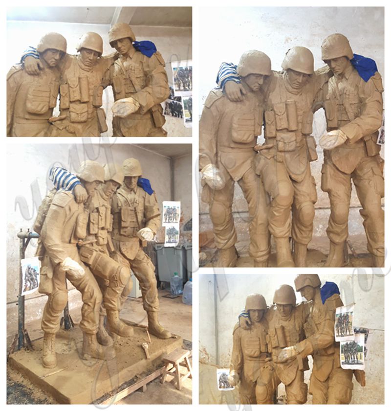 Outdoor Military Statues Bronze Memorial Seaman Statue for Sale BOKK-53