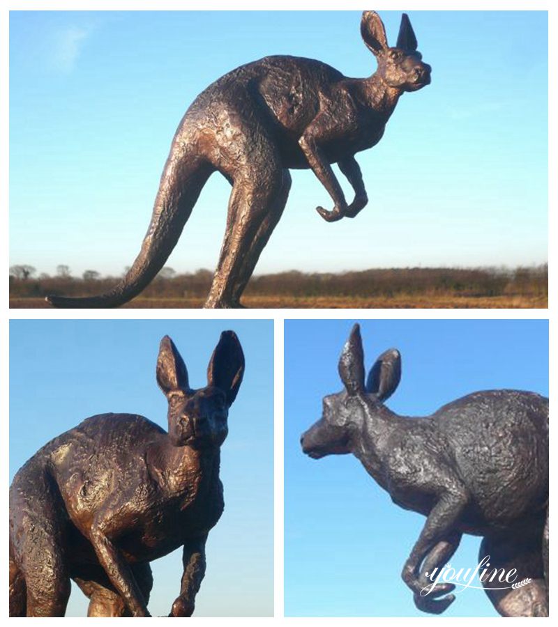 kangaroo statue