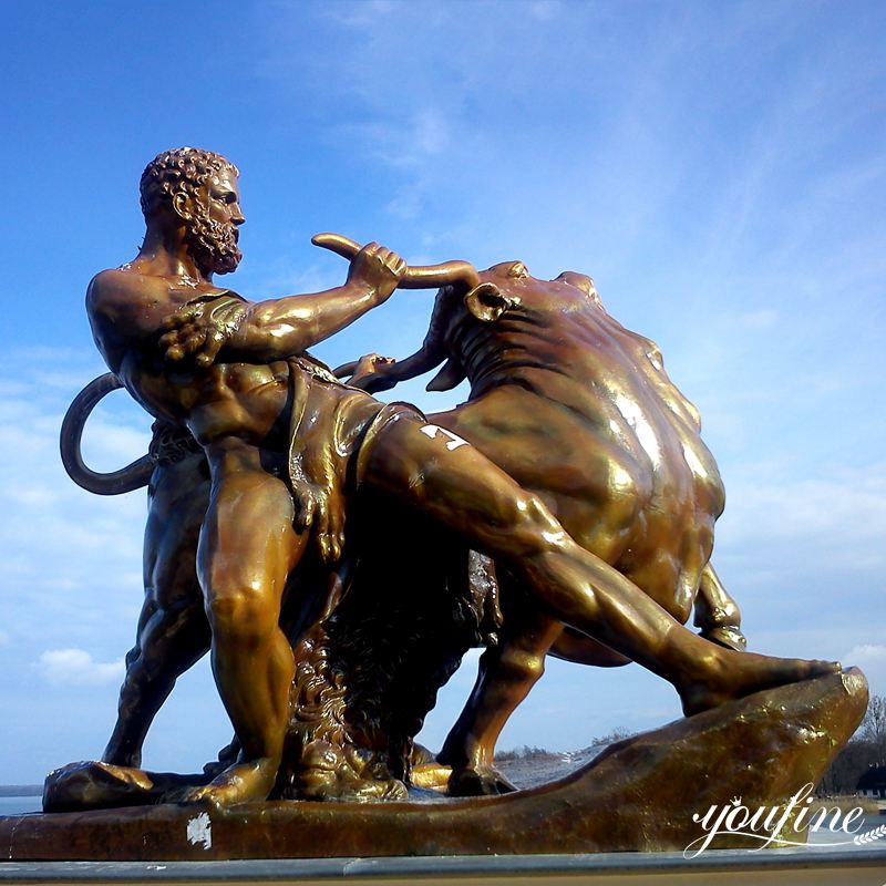 Hercules Wrestling A Bull Story