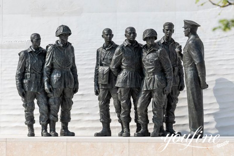 Bronze Soldier Statue Description: