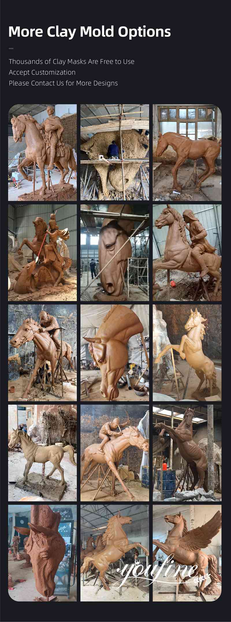 Custom Horse statues-YouFine Sculpture
