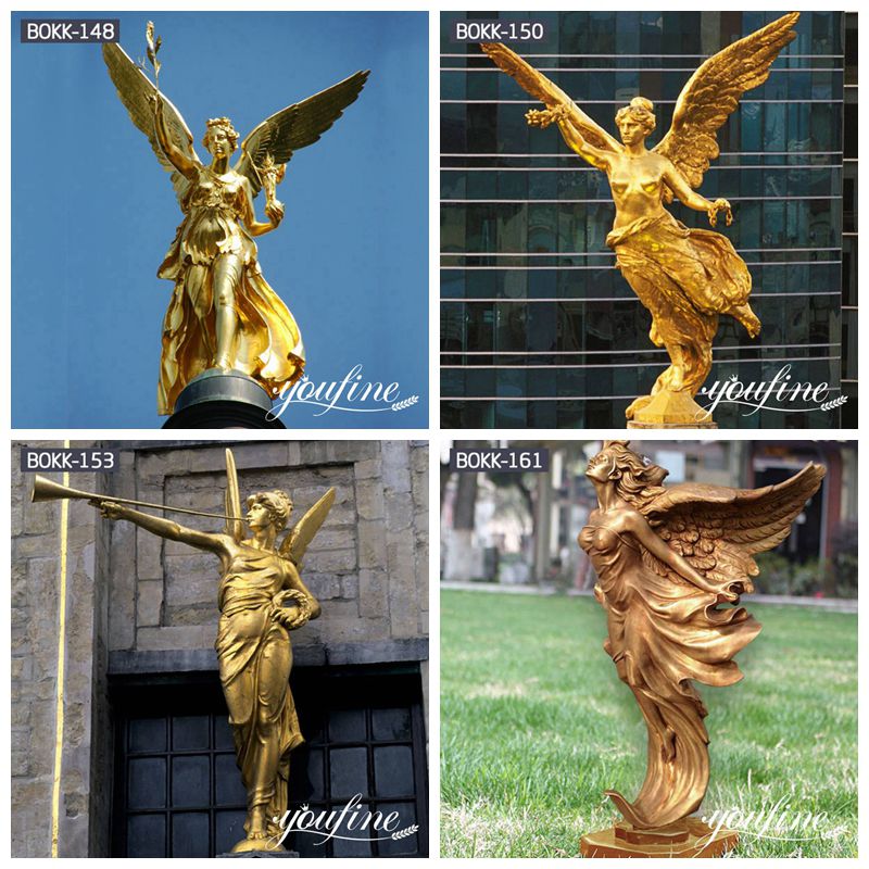 bronze angel statue for sale-YouFine Sculpture