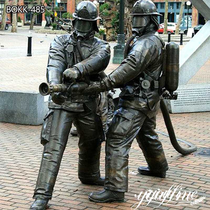 fireman statue-YouFine Sculpture