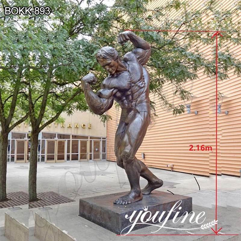 life-size Schwarzenegger statue-YouFine Sculpture