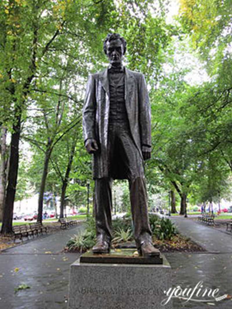 standing Lincoln statue-YouFine Sculpture