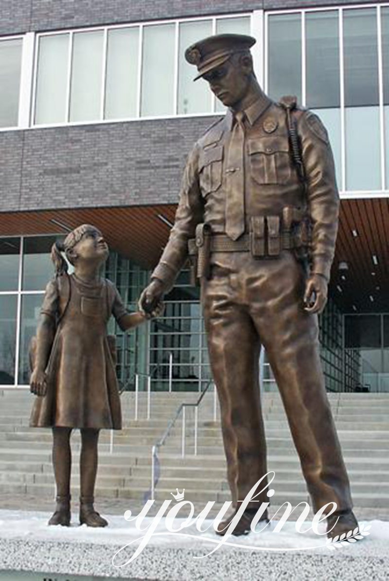 bronze military soldier statue-YouFine Sculpture-2