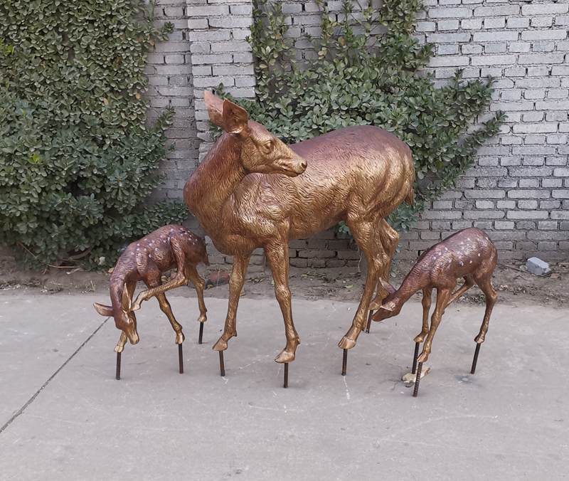 vbronze deer sculpture (3)