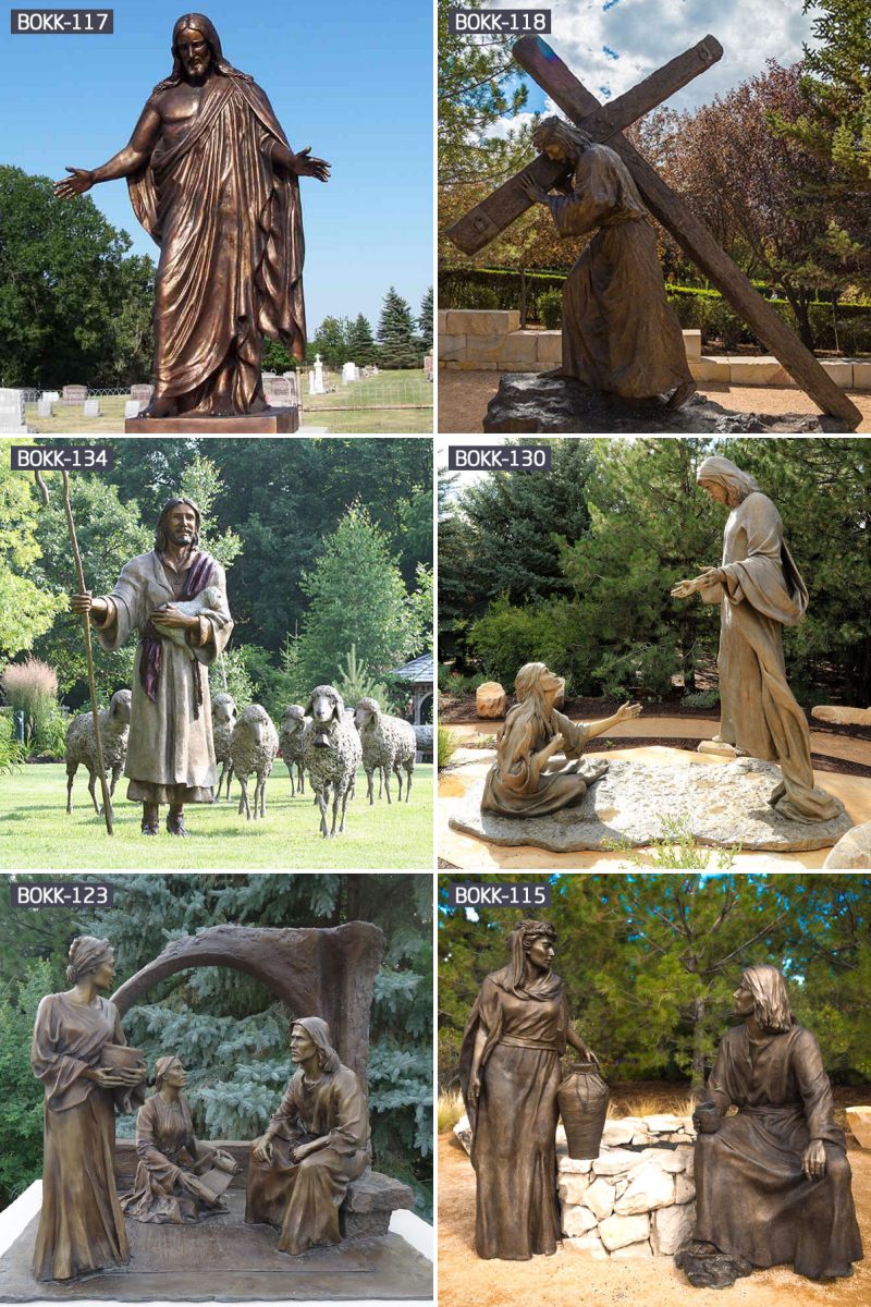 bronze Jesus statue (4)
